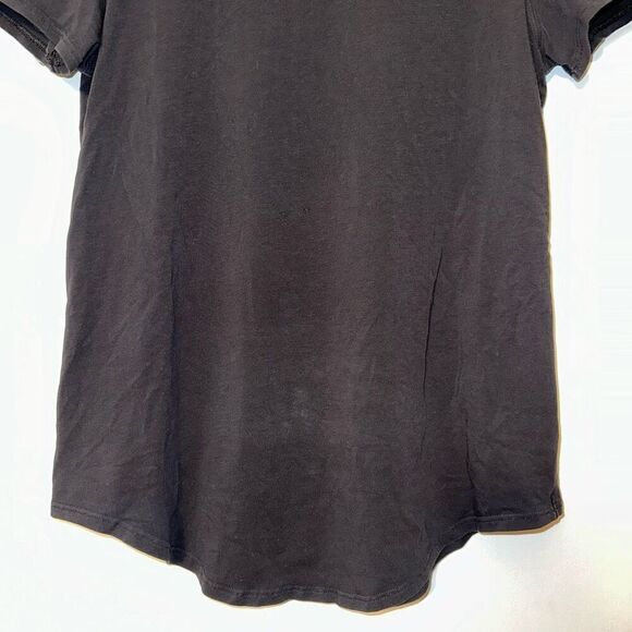 Lululemon Womens Black Crewneck Tee Size 4 Gently Worn - Picture 2 of 10